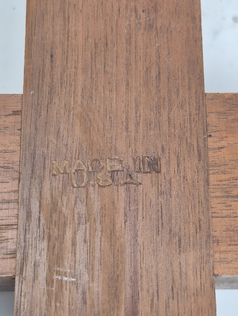 VINTAGE Catholic Sick Call Crucifix Last Rites Set Wood Cross - Picture 6 of 6